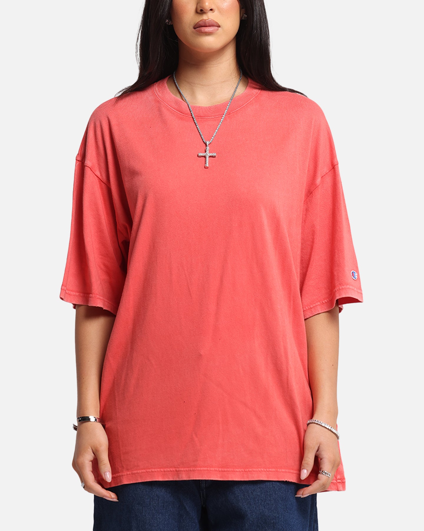 Champion Jersey TC Riggins T-Shirt Red、mySite、zt4zffjzw