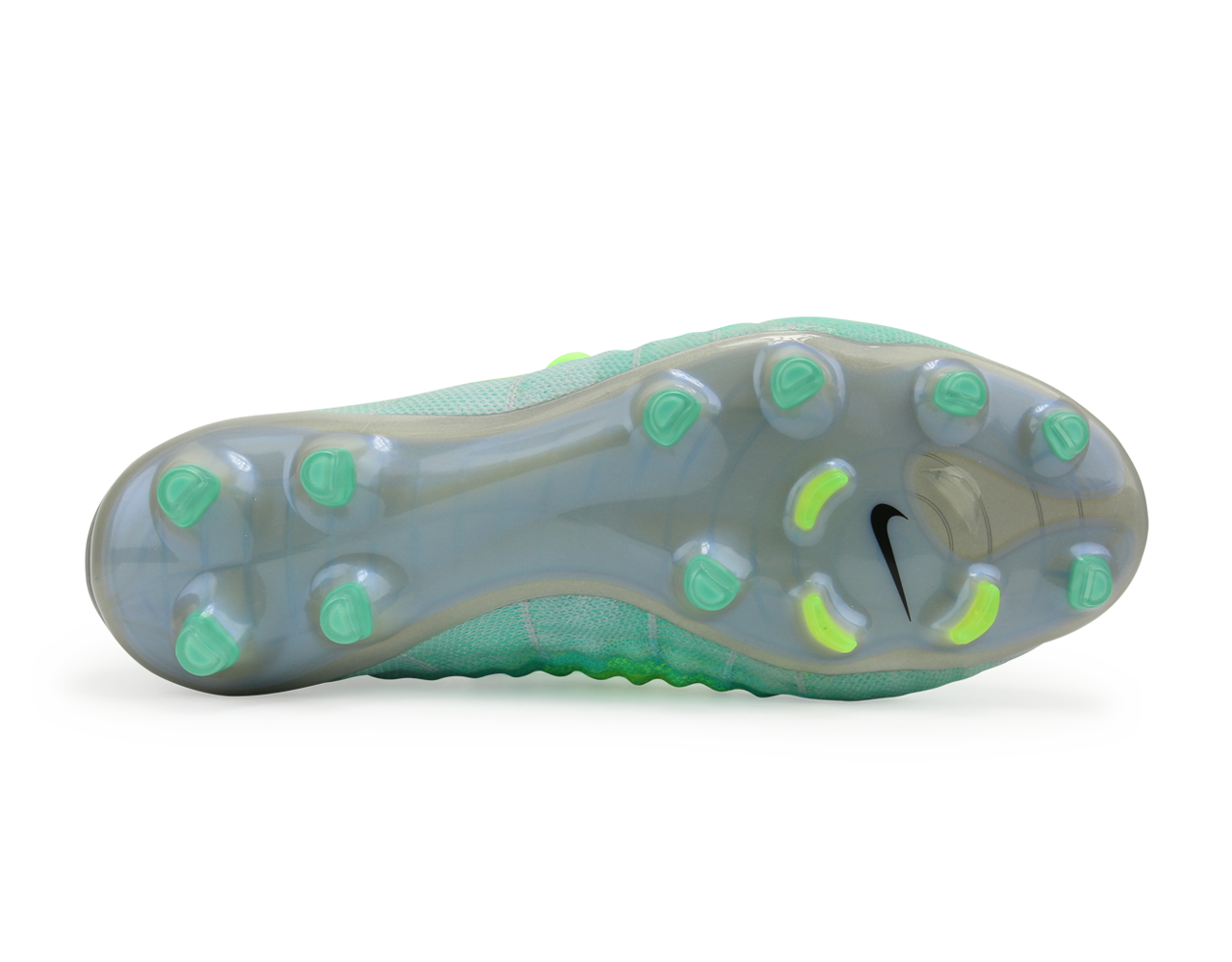 Nike Men's Magista Obra II FG Pure Platinum/Black/Ghost Green、mySite、noshort