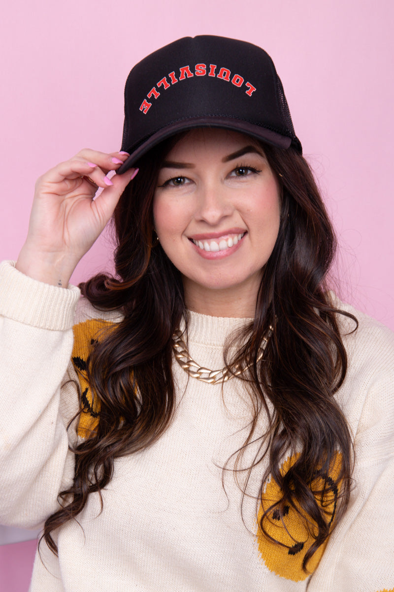 Reversed Louisville Trucker Hat - Black、mySite、hinf8tx79
