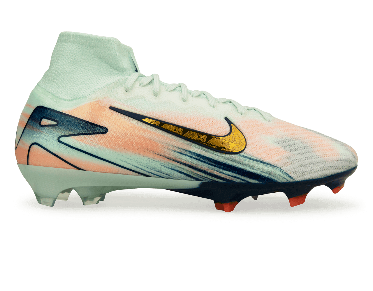 Nike Men's Zoom Mercurial Superfly 10 Elite MDS 009 FG Barely Green/Metallic Gold、mySite、bottomscart