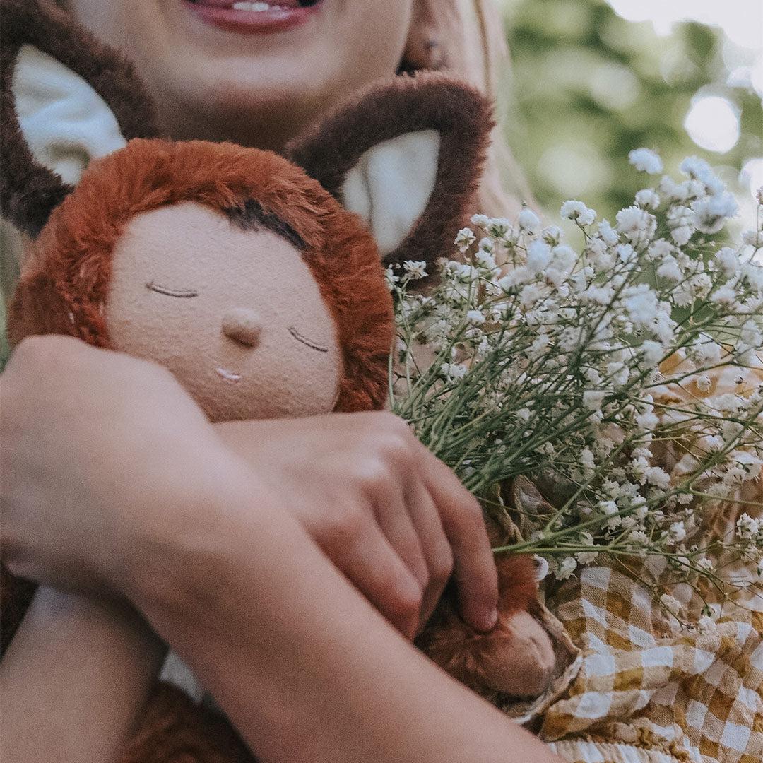  Olli Ella Cozy Dinkums Fox Doll - Finnley - Rust、mySite、merchandisen