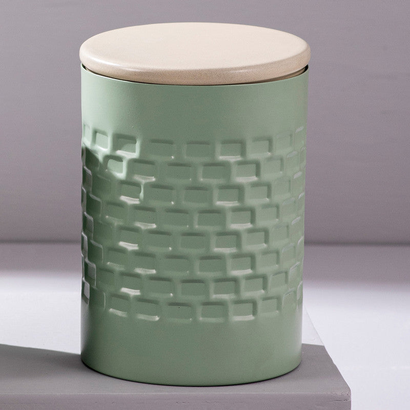 Stainless Steel Storage Canister Set | Green | Set of 3、mySite、camillekostekn