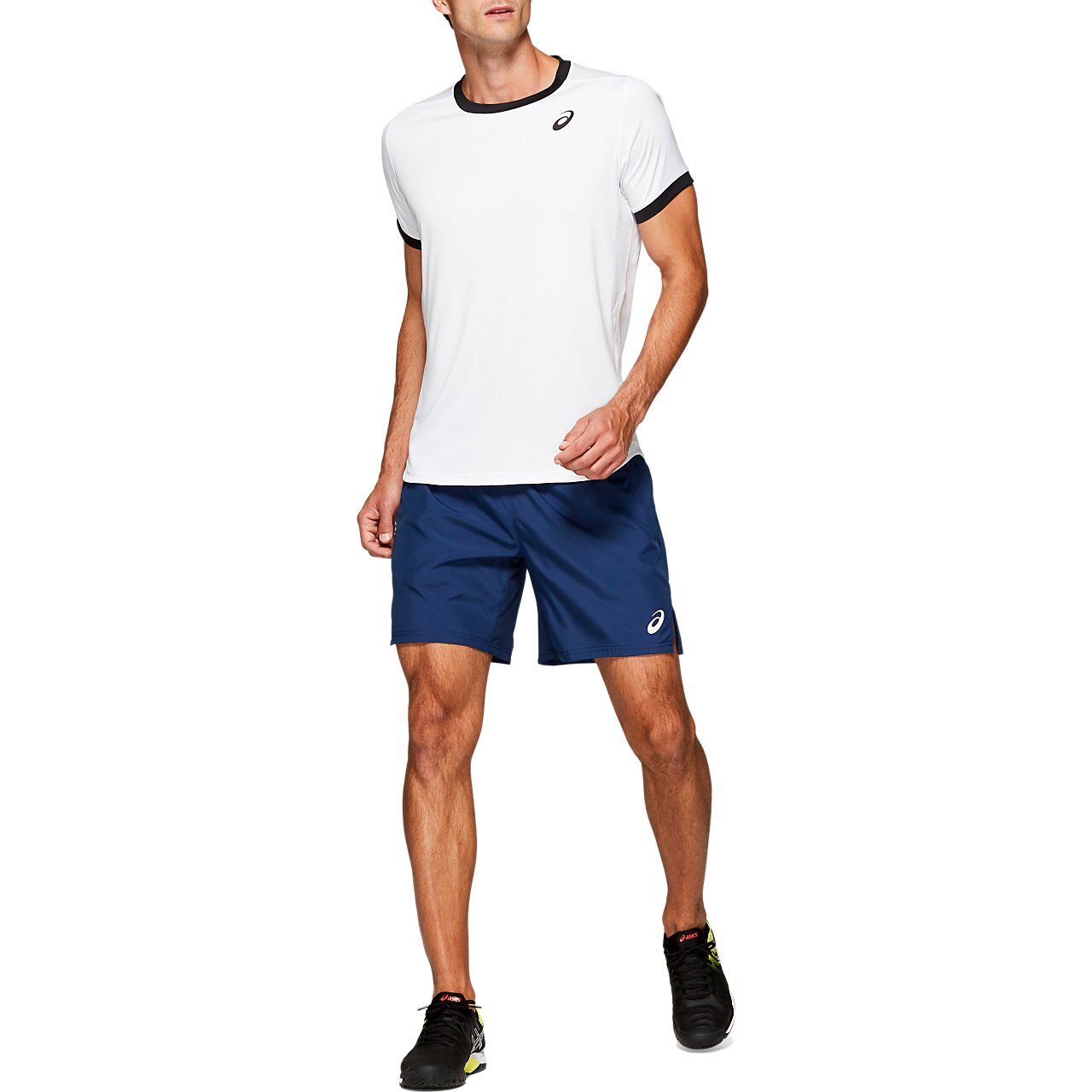 Asics Men's Club Short Sleeve Top (White)