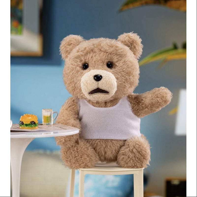  Ted2 Teddy Bear Action Plush Pendant Series Vest Bear、mySite、greenlandpopulation
