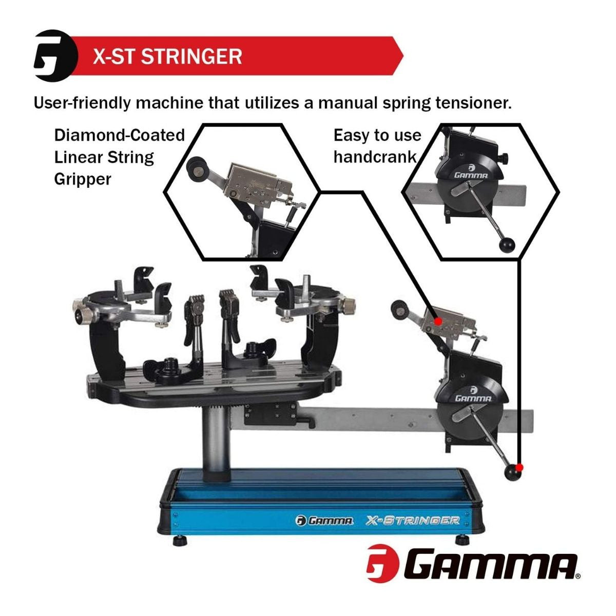 Gamma X-ST Stringing Machine