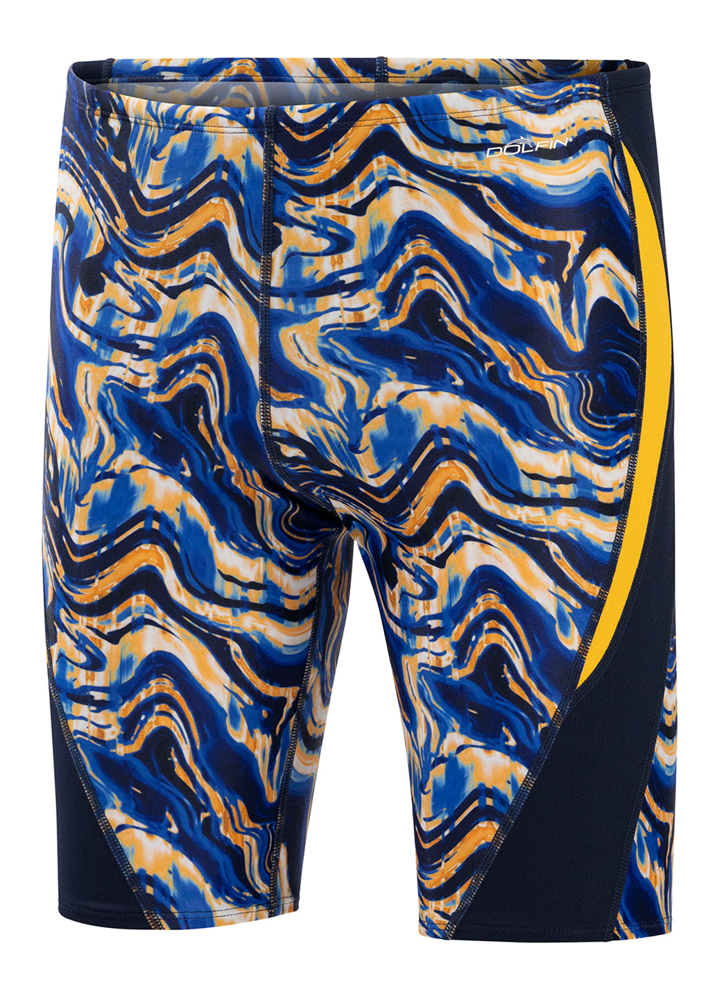 Dolfin Men's Blaze Color Block Jammer Swimsuit、mySite、noshort
