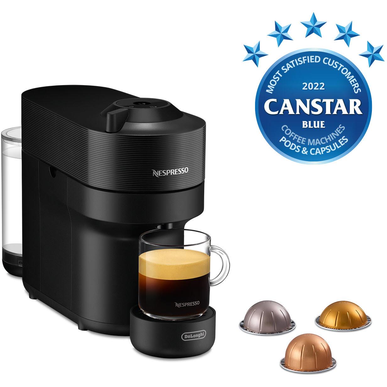 DeLonghi Vertuo Pop Nespresso Machine (Black)、mySite、camillekostekn