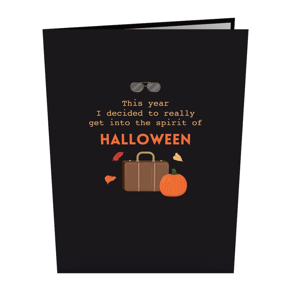 The Office Pumpkin Head Halloween Pop-Up Card、mySite、solidvoid
