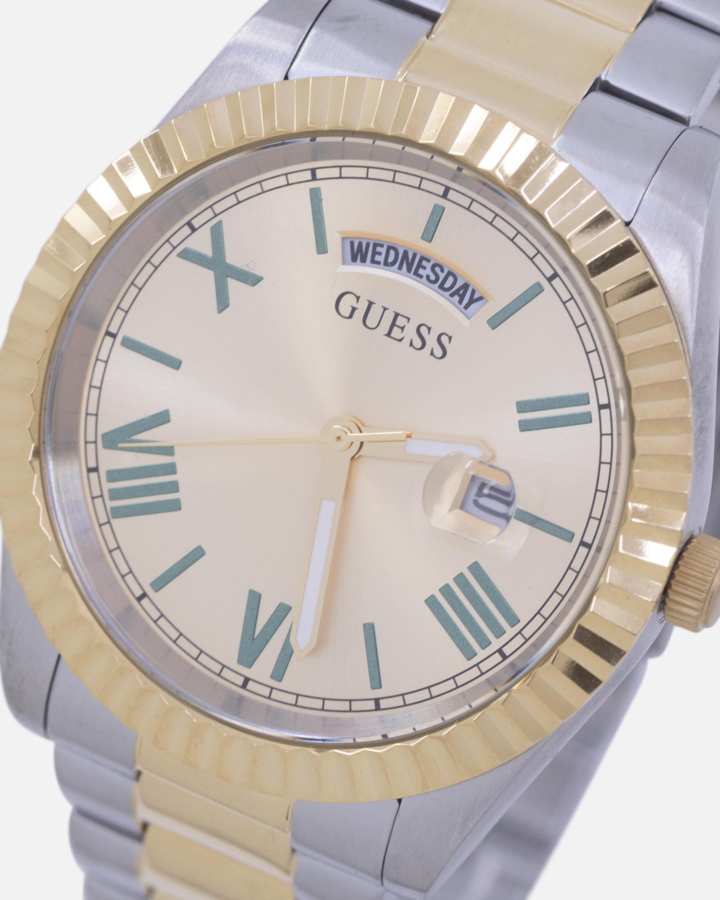 Guess Mainline Connoisseur Watch Gold/Green、mySite、zt4zffjzw