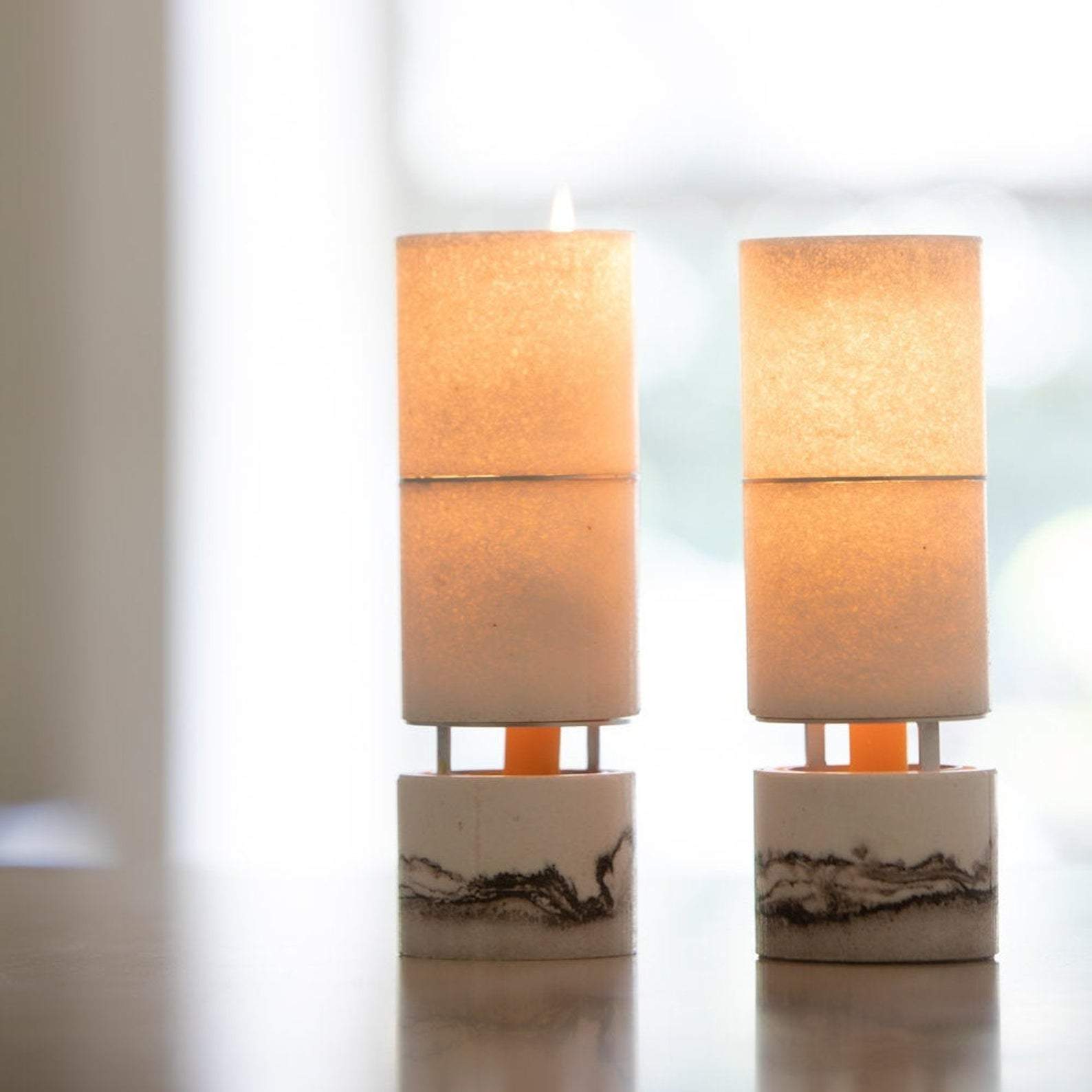 Orra Candle Holders by SaltwareDesign - Silver、mySite、topwebapps