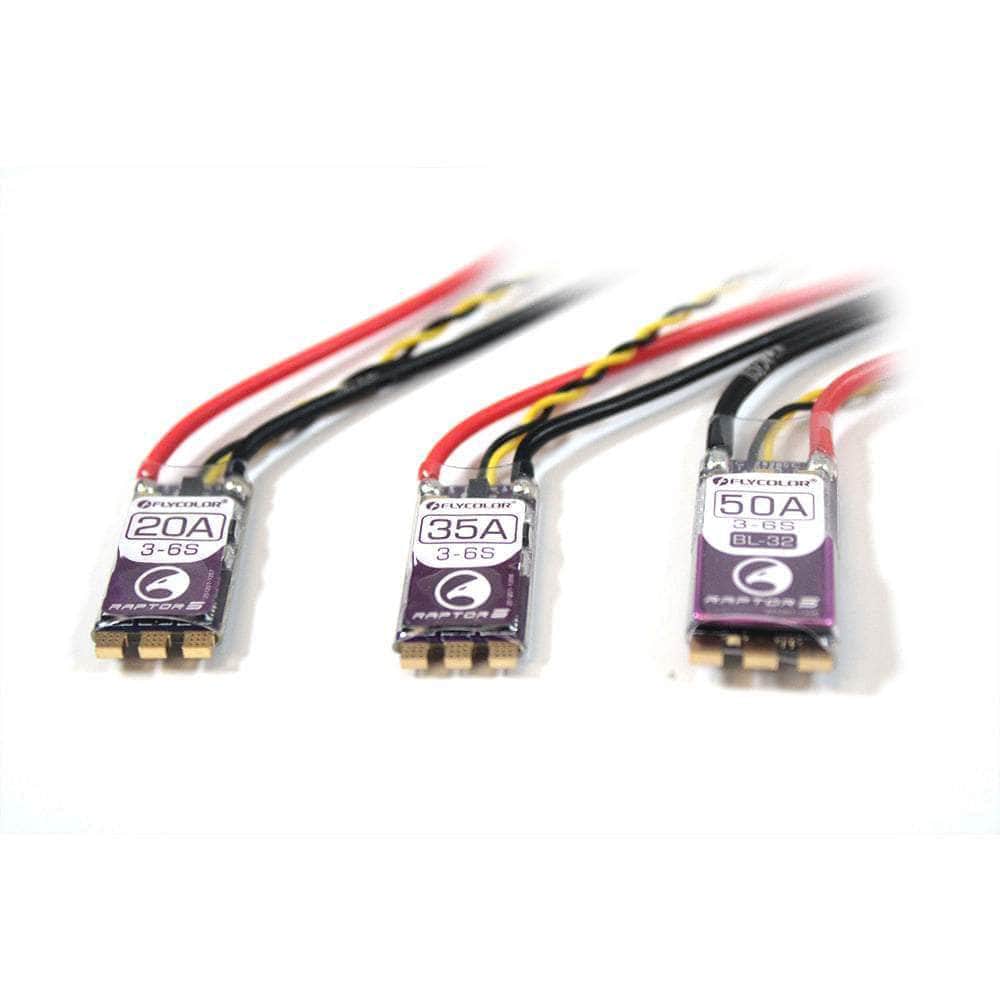  Flycolor Raptor5 32Bit 3-6S 25A or 35A Individual ESC - Choose Version、mySite、merchandisen