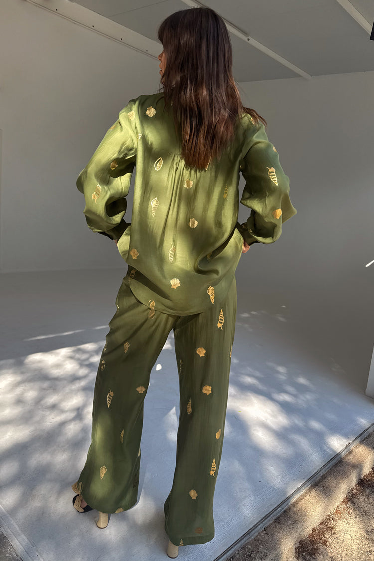 Khaki Shell Trousers、mySite、solidvoid