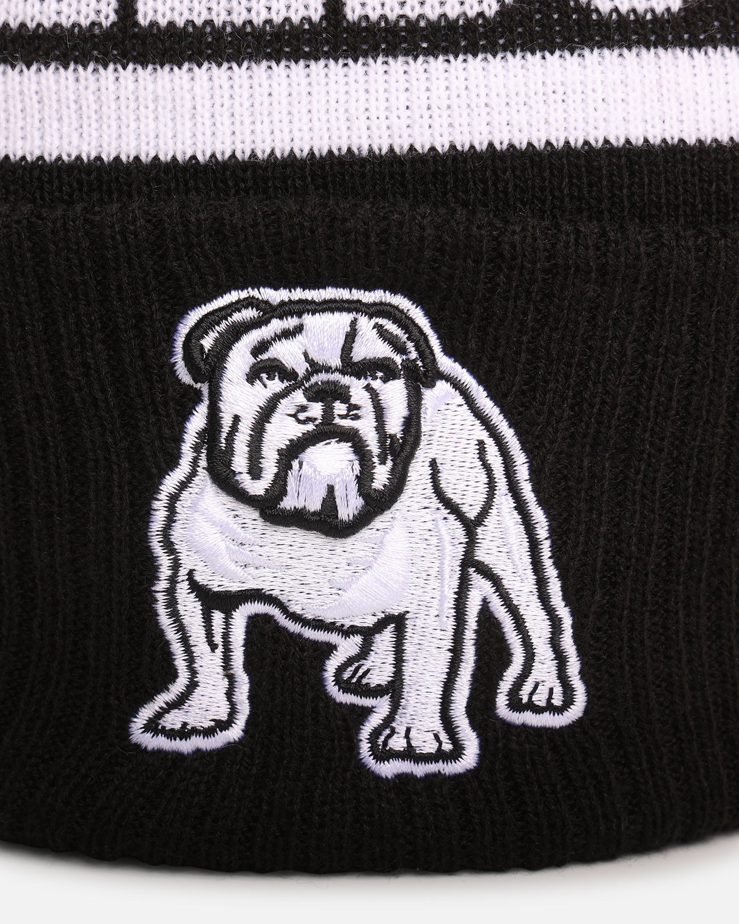 New Era Canterbury-Bankstown Bulldogs 'NRL Black White Beanies' Knitted Beanie Black、mySite、zt4zffjzw