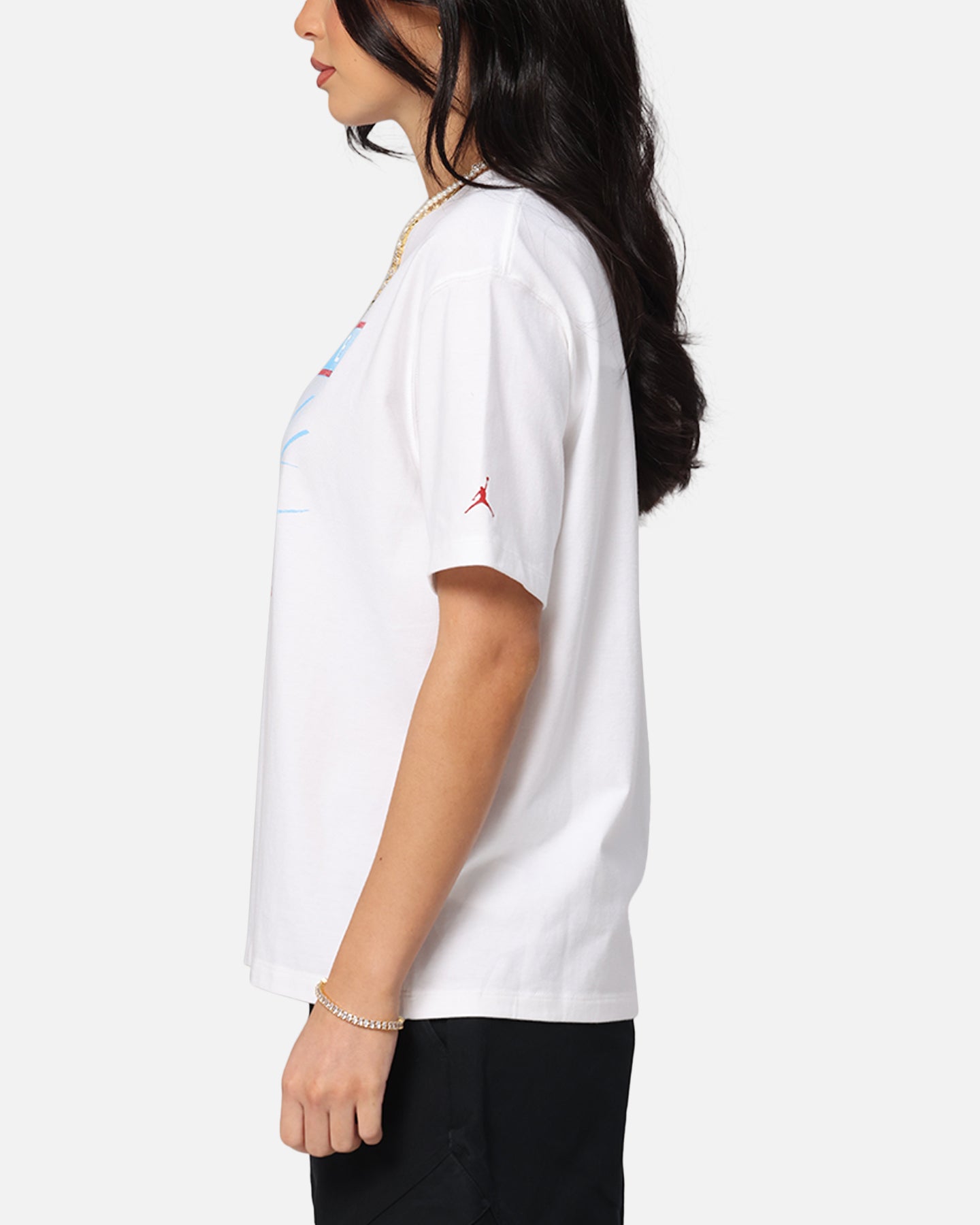 Jordan Women's Jumpman Flight Heritage Graphic T-Shirt White、mySite、zt4zffjzw