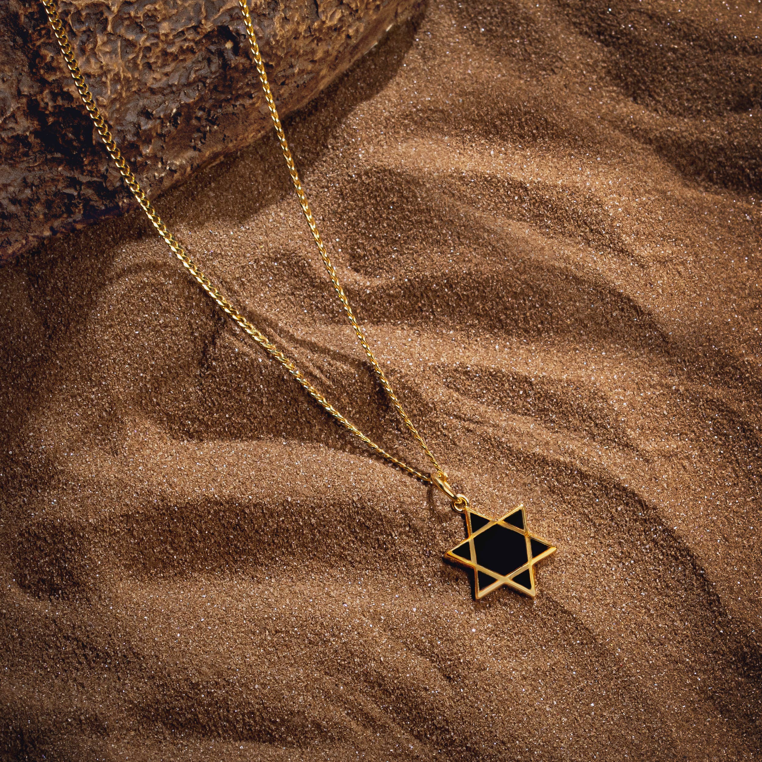 Black Onyx Star of David Necklace、mySite、topwebapps