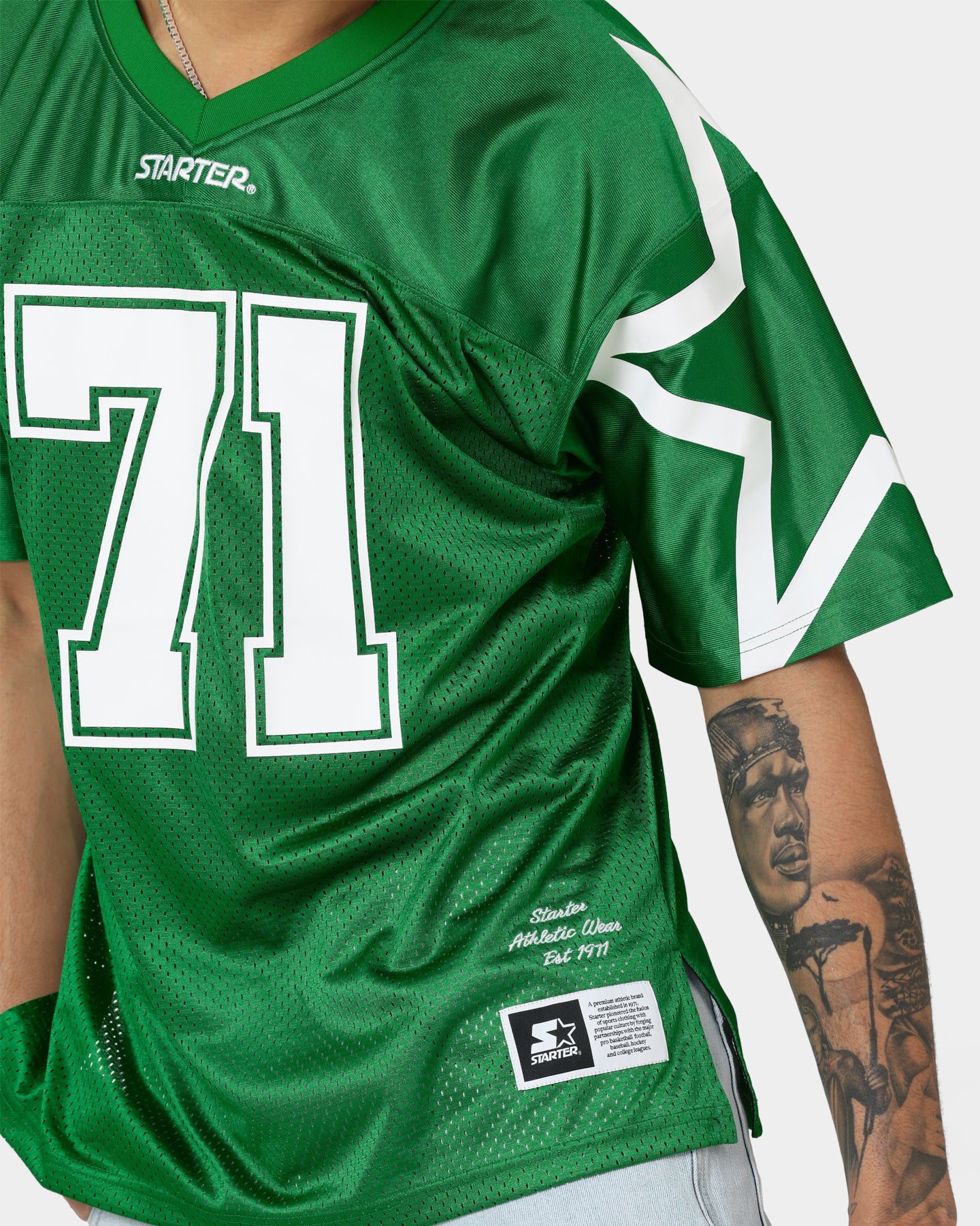 Starter Stars Football Jersey Green、mySite、zt4zffjzw