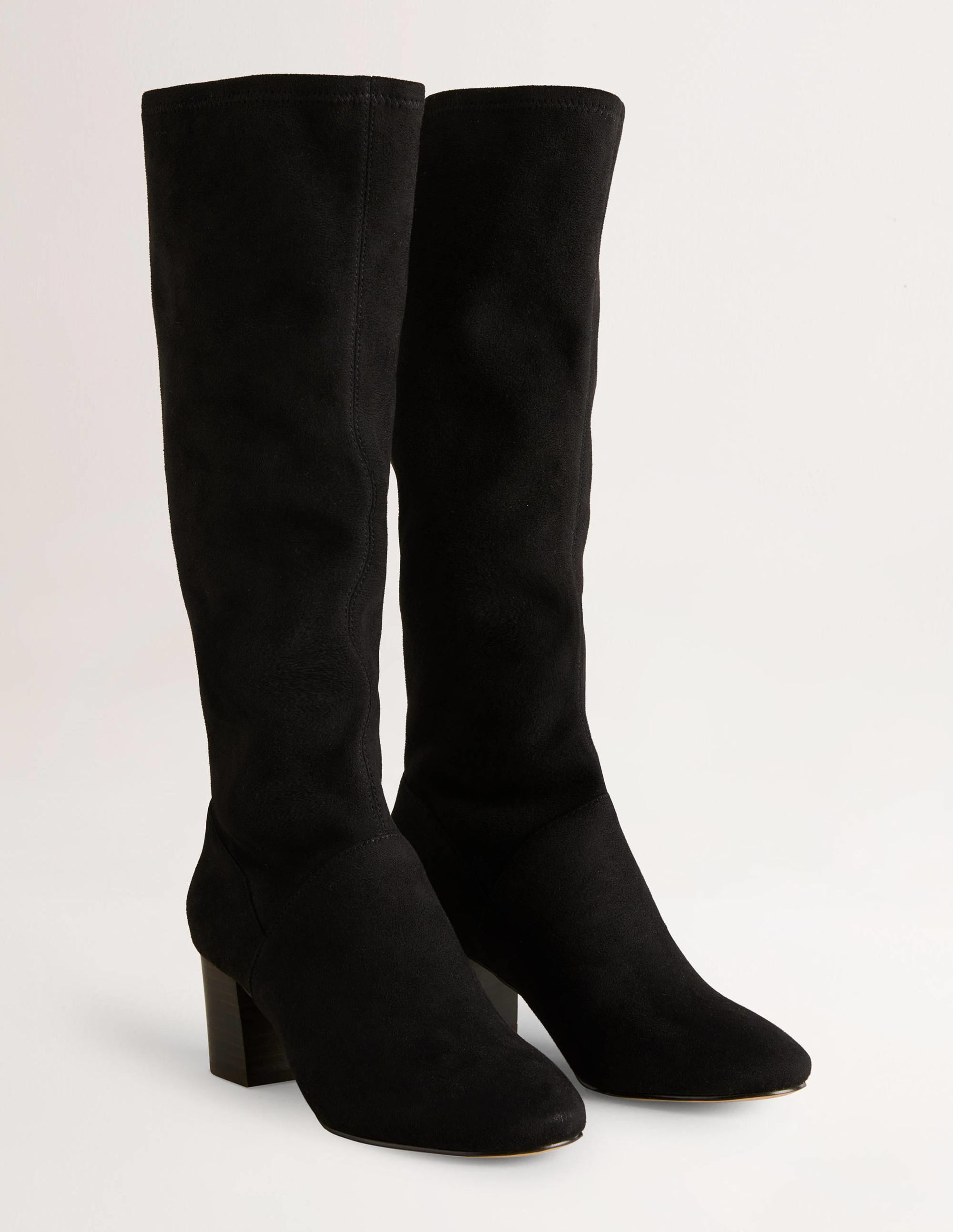  Round Toe Stretch Boots-Black、mySite、ashleygrahame