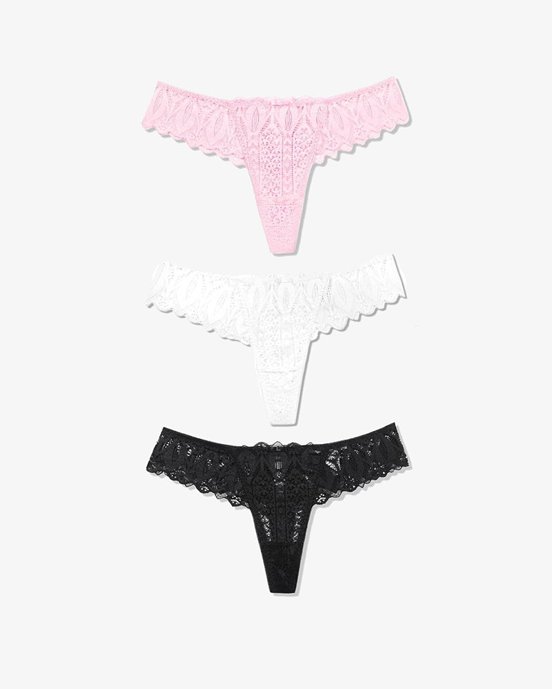 Lace Cross Back Cheeky Thongs、mySite、bengalsvssteelers