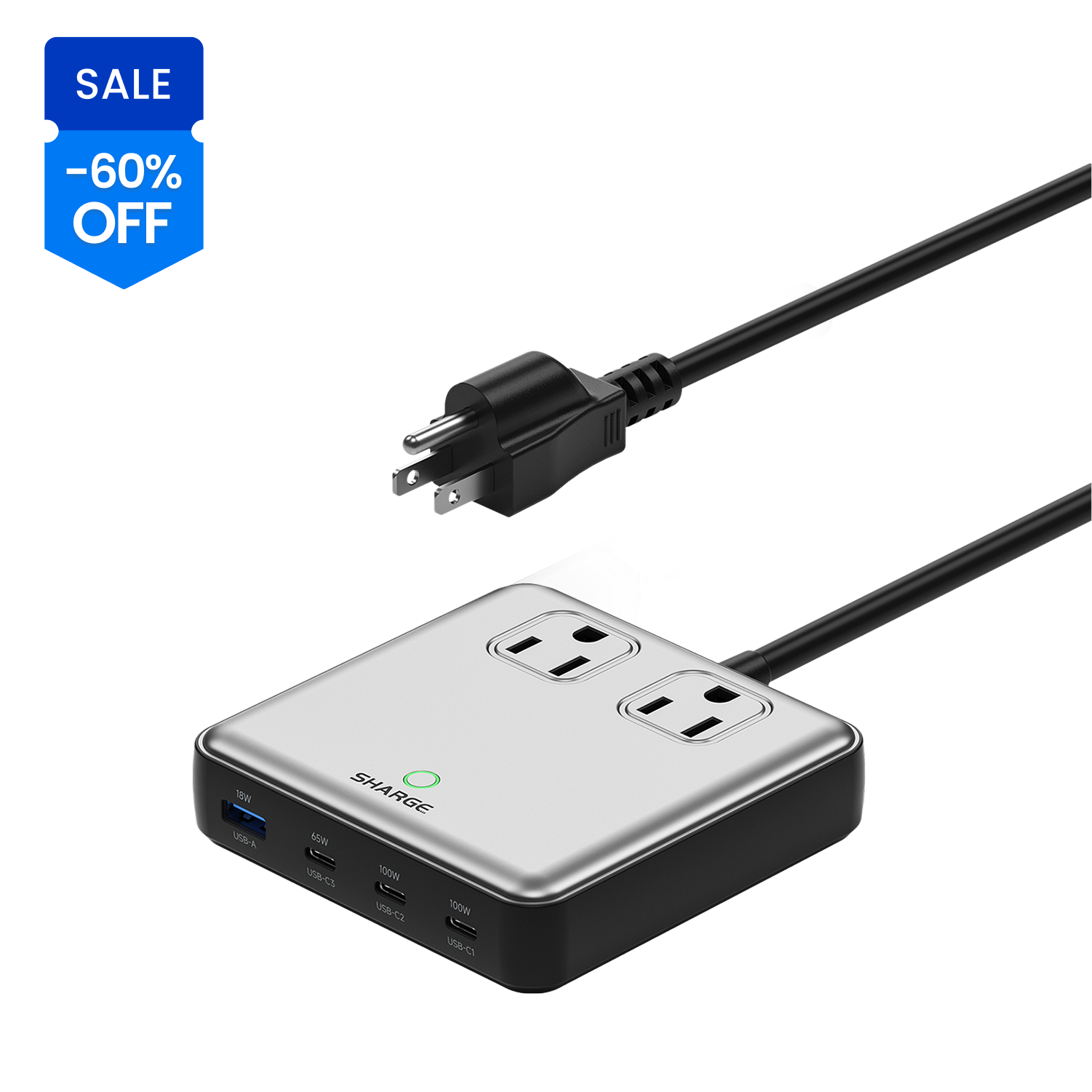 100W Charging Station (6-in-1)、mySite、fannypackpong