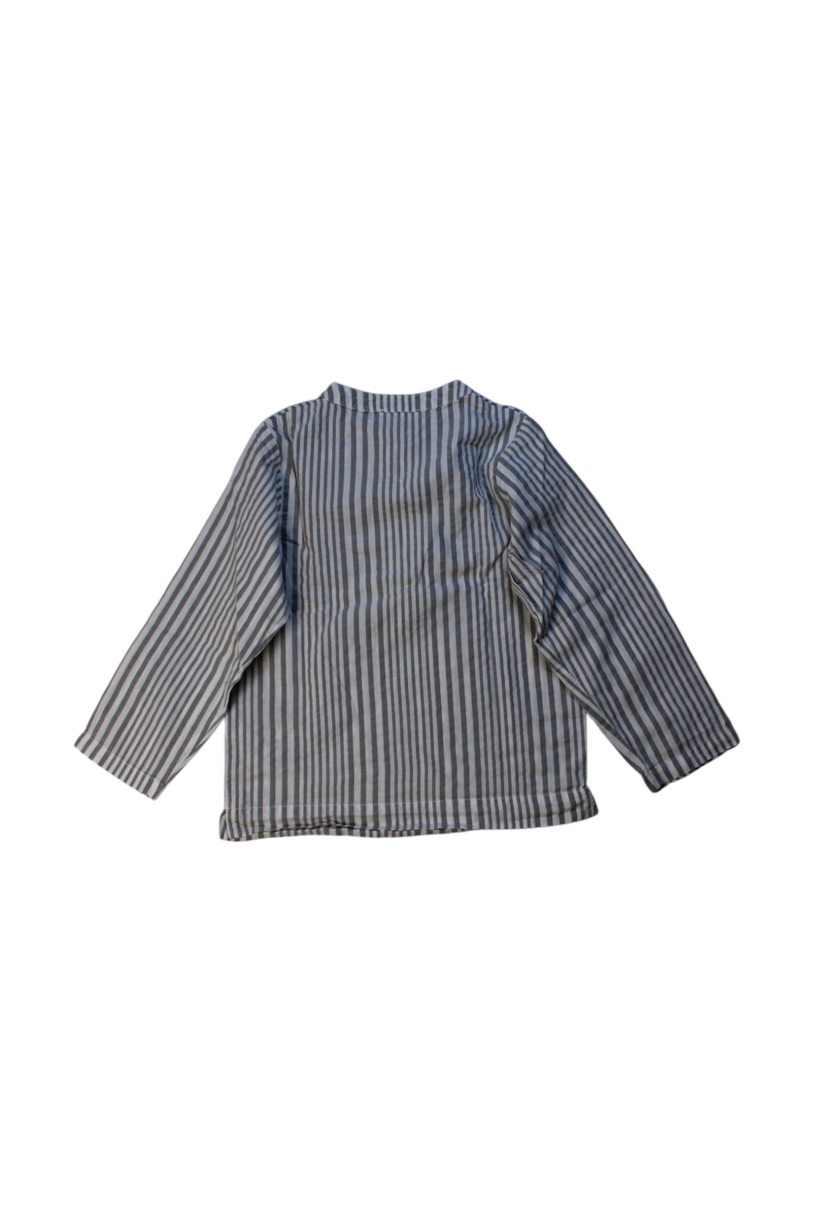 Jacadi Striped Long Sleeve Shirt - Size 3T、mySite、g9winljtr