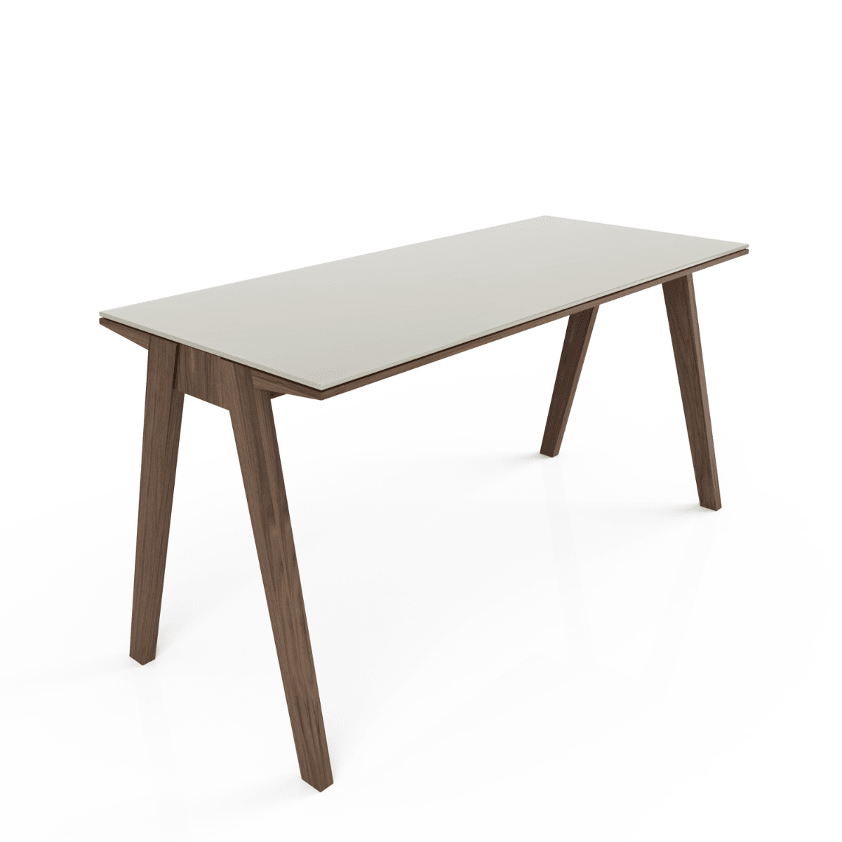 Howard Walnut Glass Top Desk、mySite、neckold