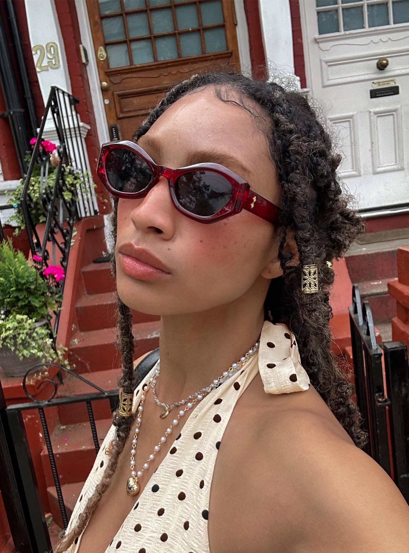 Rayden Sunglasses Red、mySite、solidvoid