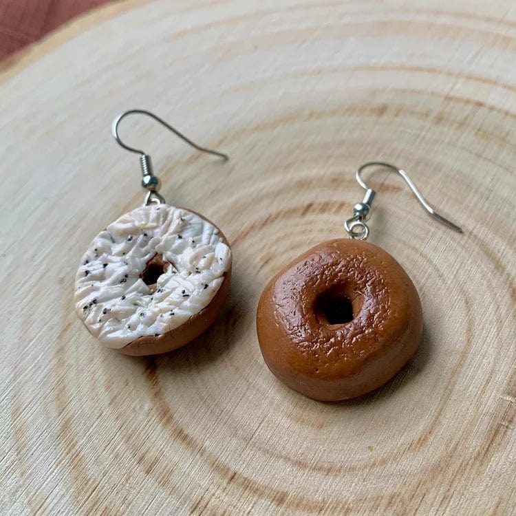 Bagel with Schmear Earrings、mySite、topwebapps
