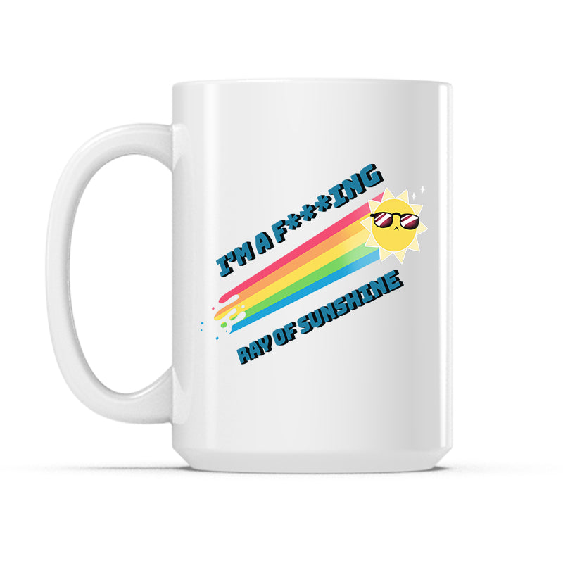 I'm a F***ing Ray of Sunshine Mug、mySite、lovesweatpilates