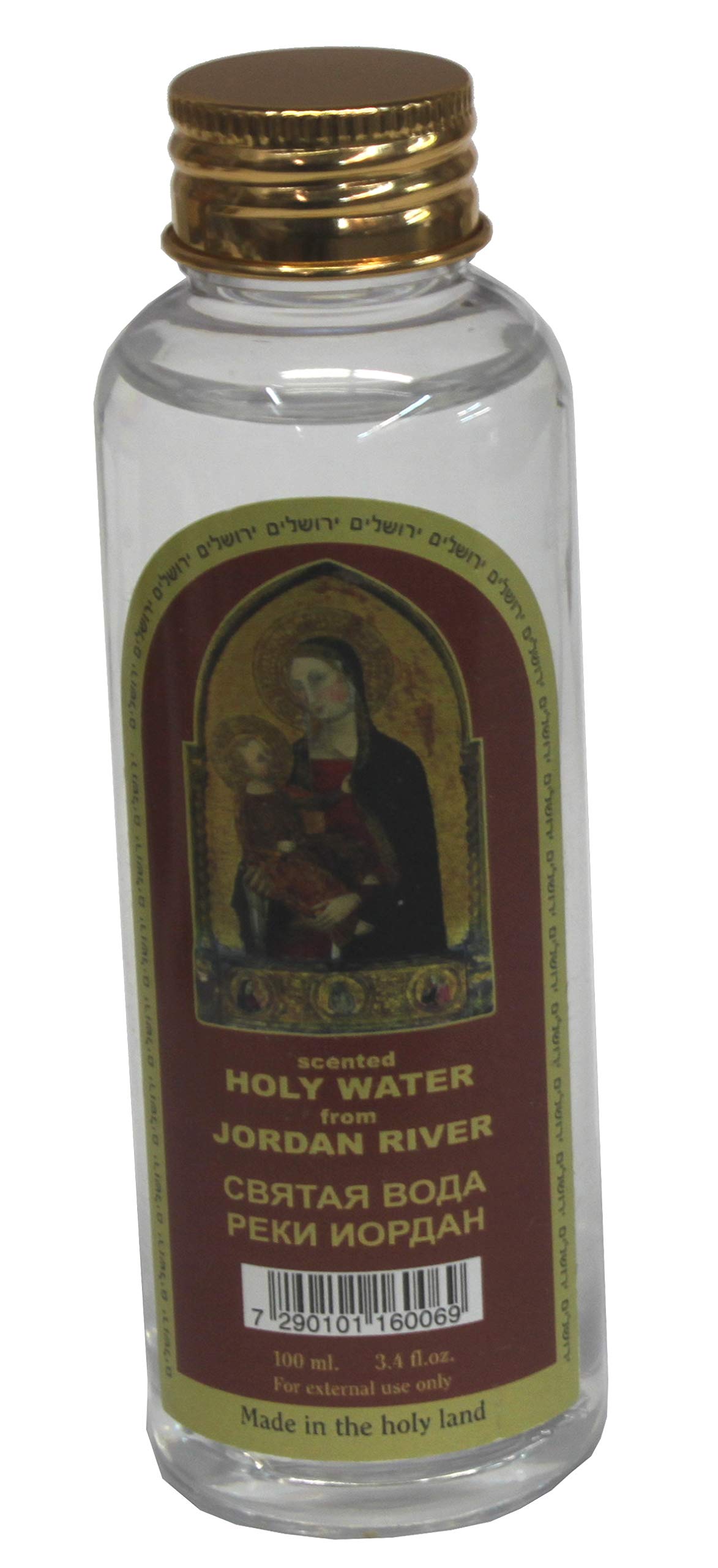  Holy Water from The Jordan River - 100 ml (3.4 fl. oz.) Mother Mary with a Child Model、mySite、elrpsem3k
