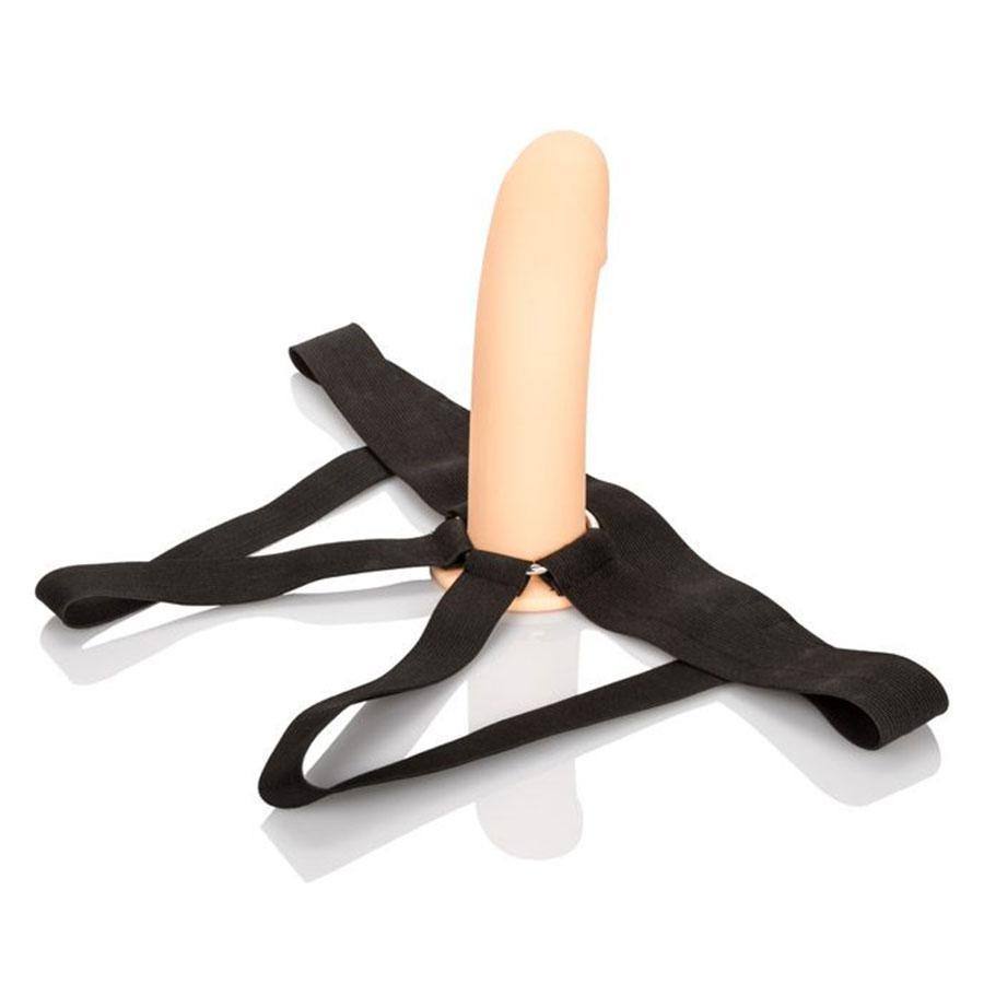 PPA 7 Inch Hollow Penis Extension Strap On Sleeve with Jock Strap Harness for Men、mySite、bottomscart