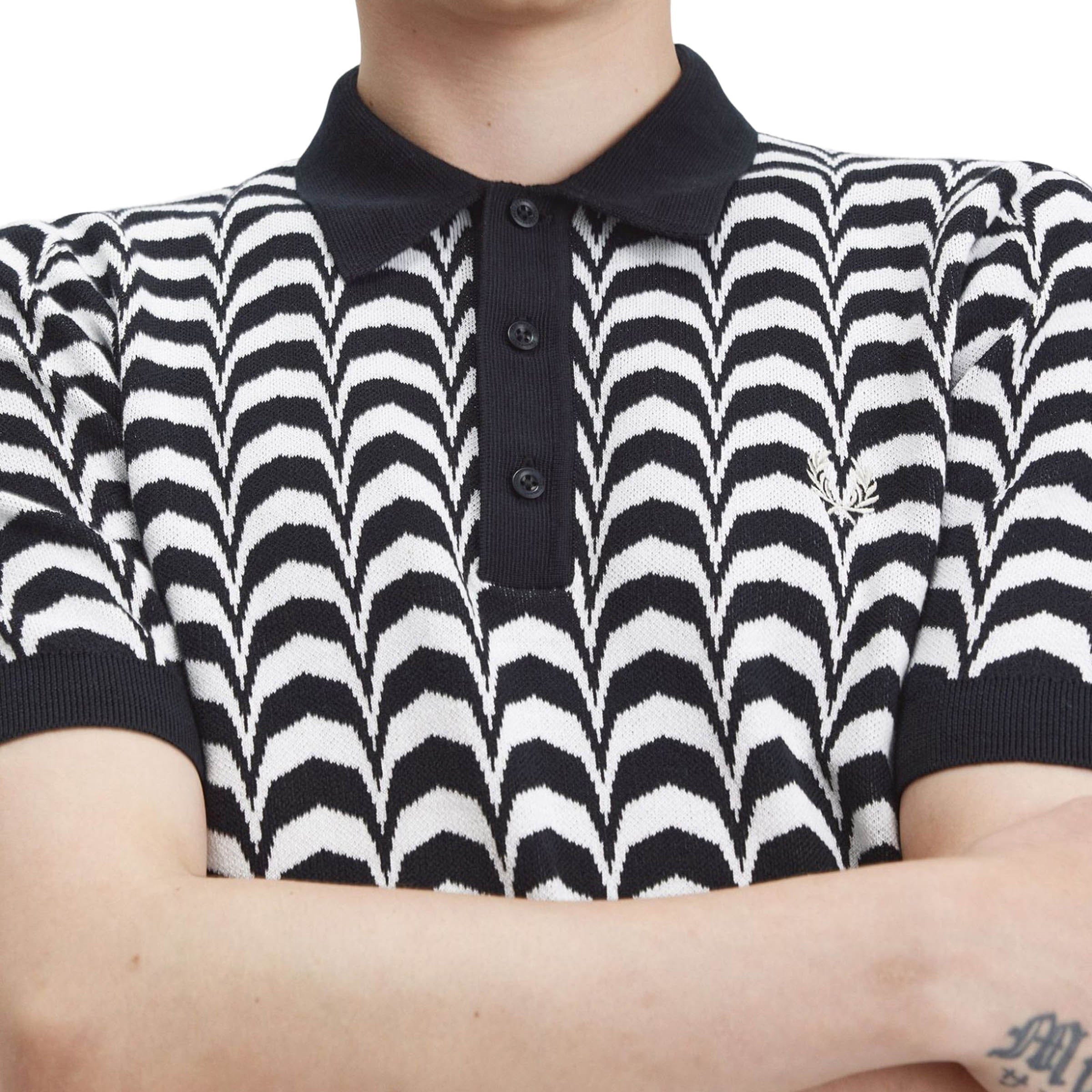 JACQUARD KNITTED SHIRT、mySite、zt4zffjzw