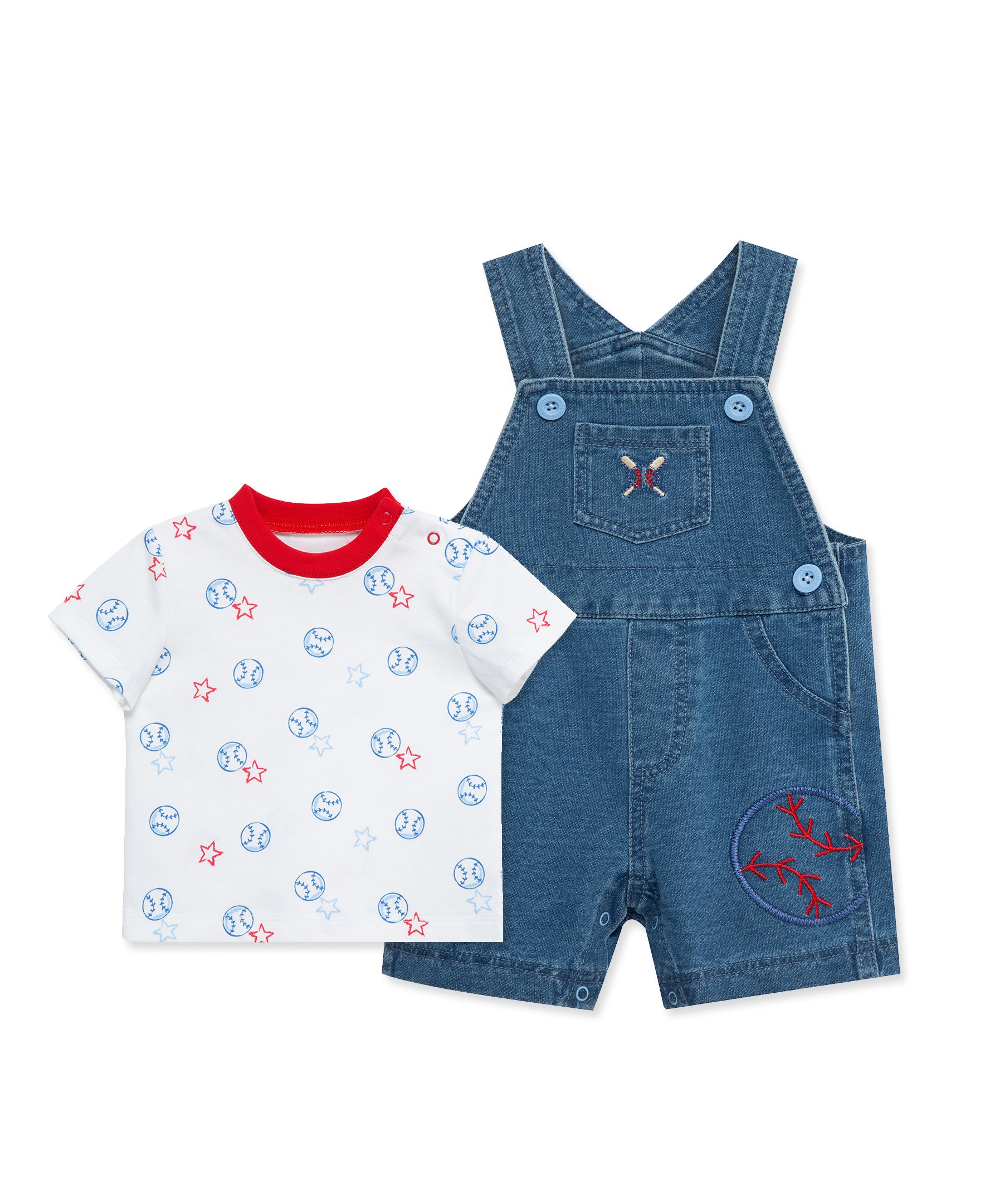  Baseball Knit Shortall (3M-12M)、mySite、layawaytickets