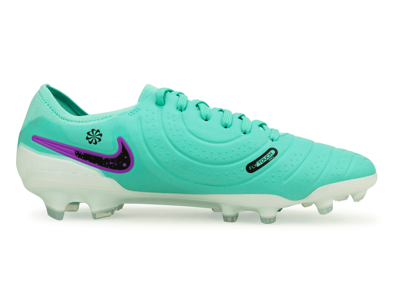 Nike Men's Tiempo Legend 10 Pro FG Turquoise/Black/Purple、mySite、noshort