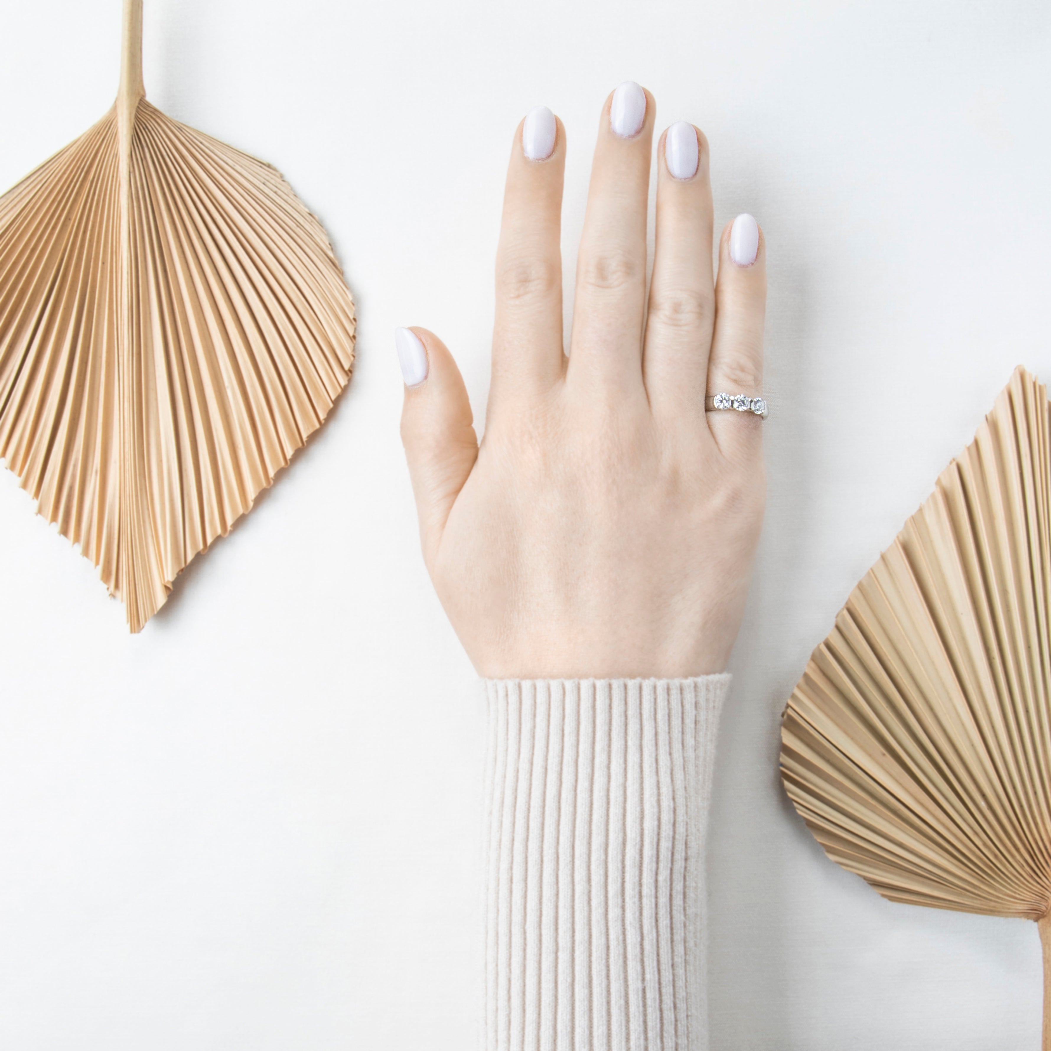 Vintage Tiffany & Co Platinum .81cttw Diamond Brilliant Trio Band Ring 6.00、mySite、hinf8tx79