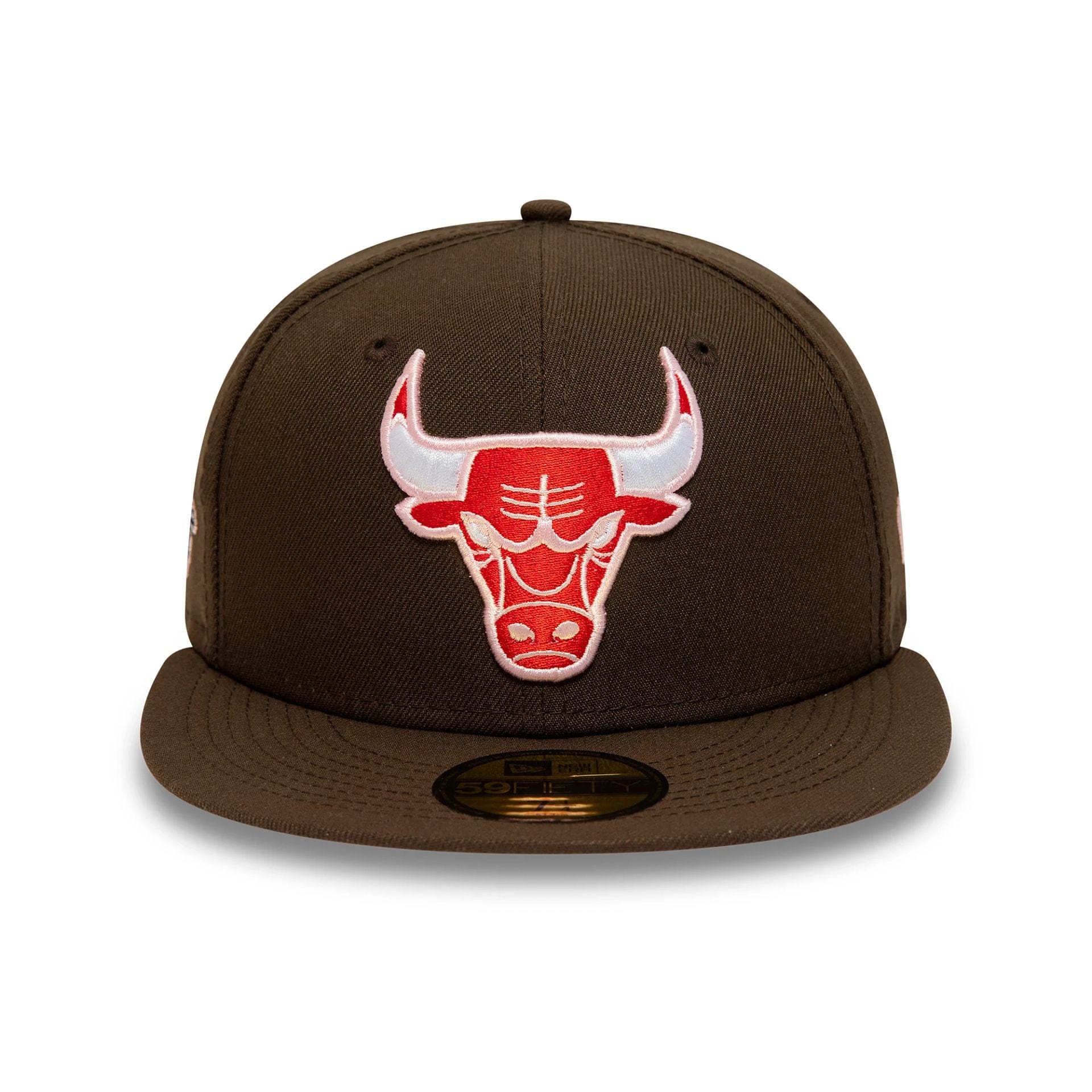Chicago Bulls NBA 6 x Champions Dark Brown 59FIFTY Fitted Cap、mySite、vikingsvslions