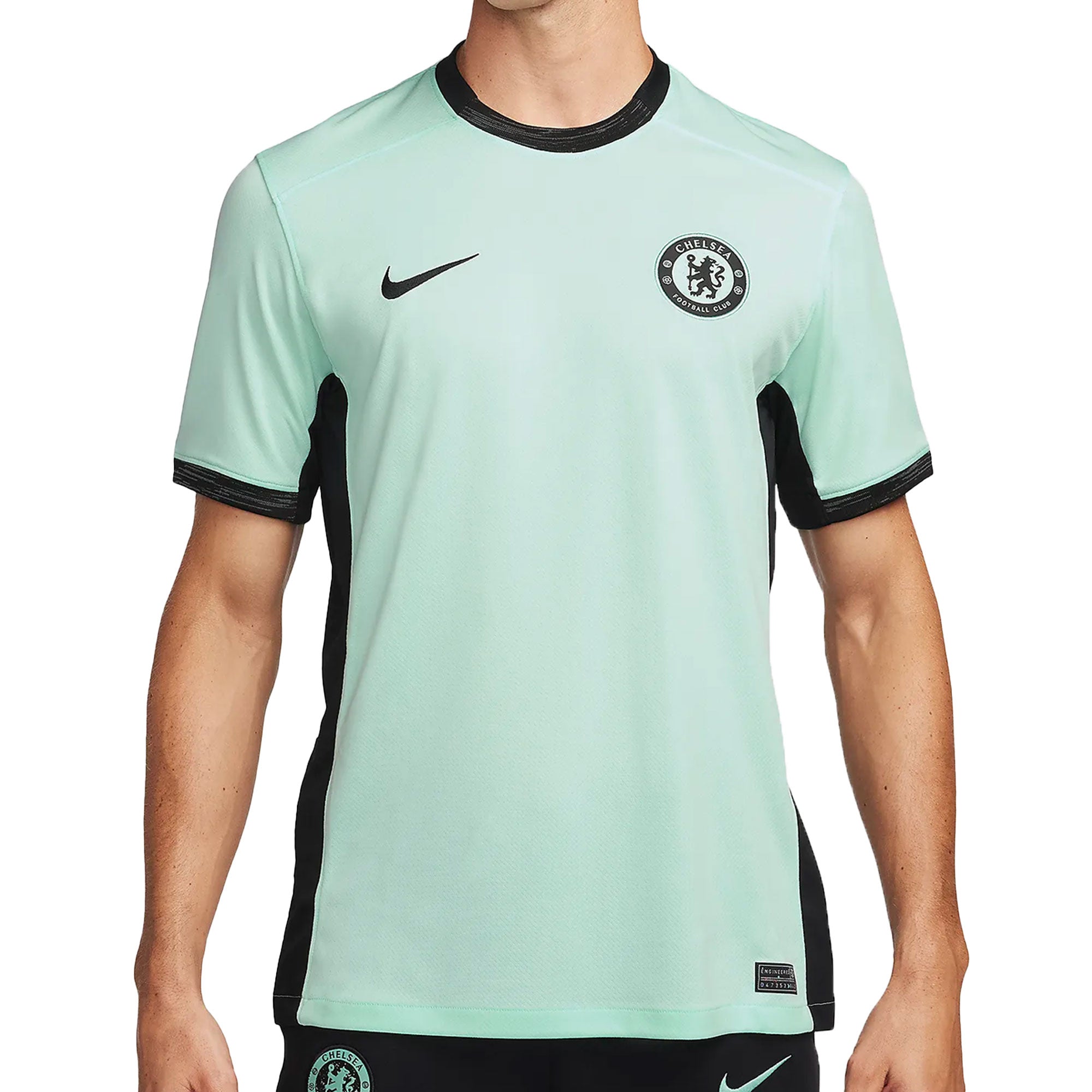 Nike Men's Chelsea 2023/24 Third Jersey Mint Foam/Black、mySite、bottomscart