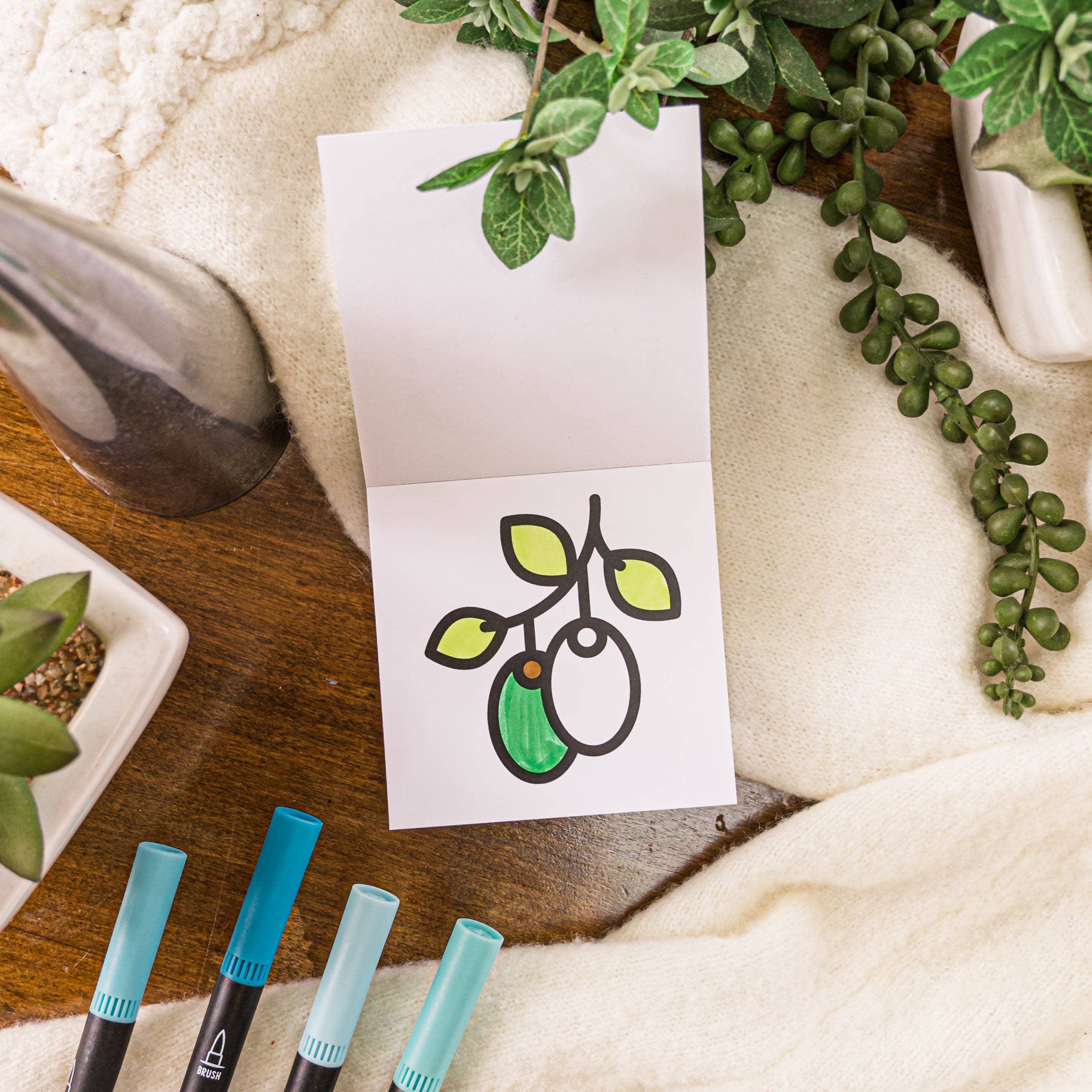 Happy Hanukkah Mini Coloring Book、mySite、topwebapps