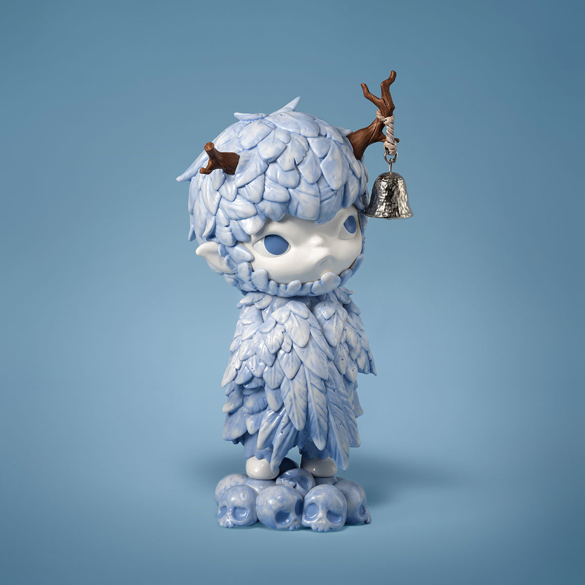  【NEW】Pop Mart Hirono Ceramic Feather Figurine、mySite、greenlandpopulation