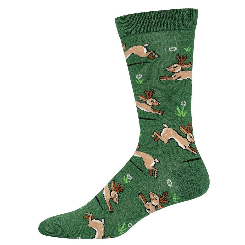  Jolly Jackalopes | Bamboo | Men | Green Heather、mySite、preschool7hills