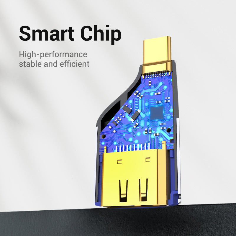 Vention Type-C to DP Adapter Gray Metal Type、mySite、fannypackpong