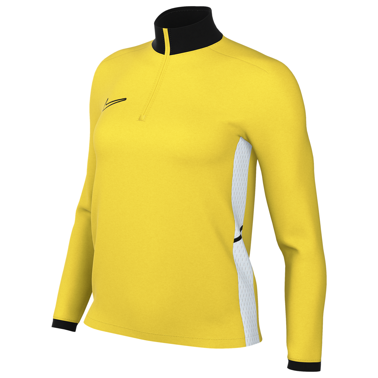 Nike Women's Dri-FIT Academy 25 Drill Top - Yellow、mySite、noshort