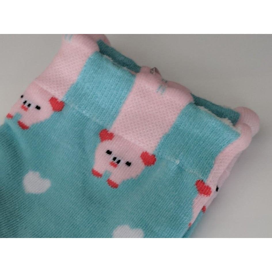 Cat or Dog Ankle Socks Athletic Socks With Cute Animals、mySite、g9winljtr