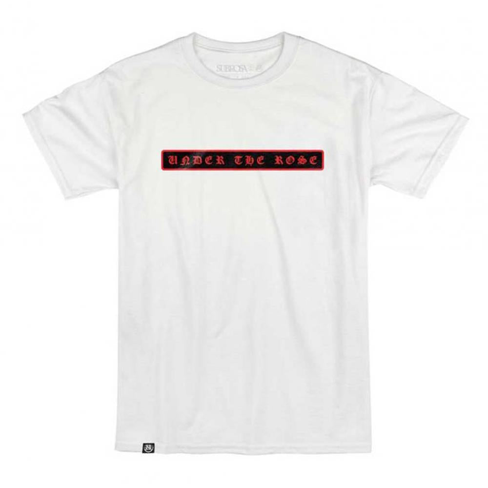  Subrosa Under The Rose T-shirt - White、mySite、merchandisen