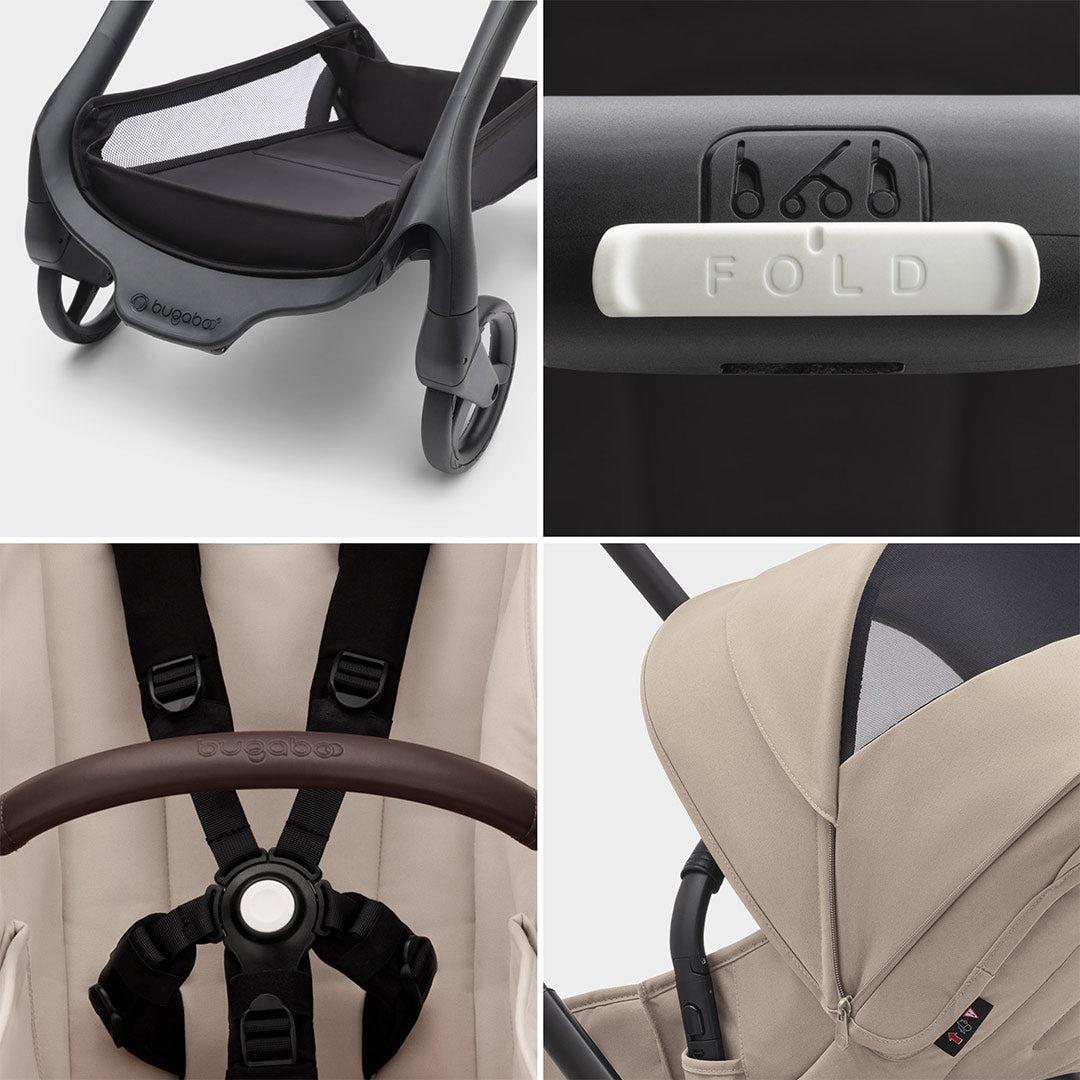  Bugaboo Dragonfly Complete Pushchair - Desert Taupe、mySite、merchandisen