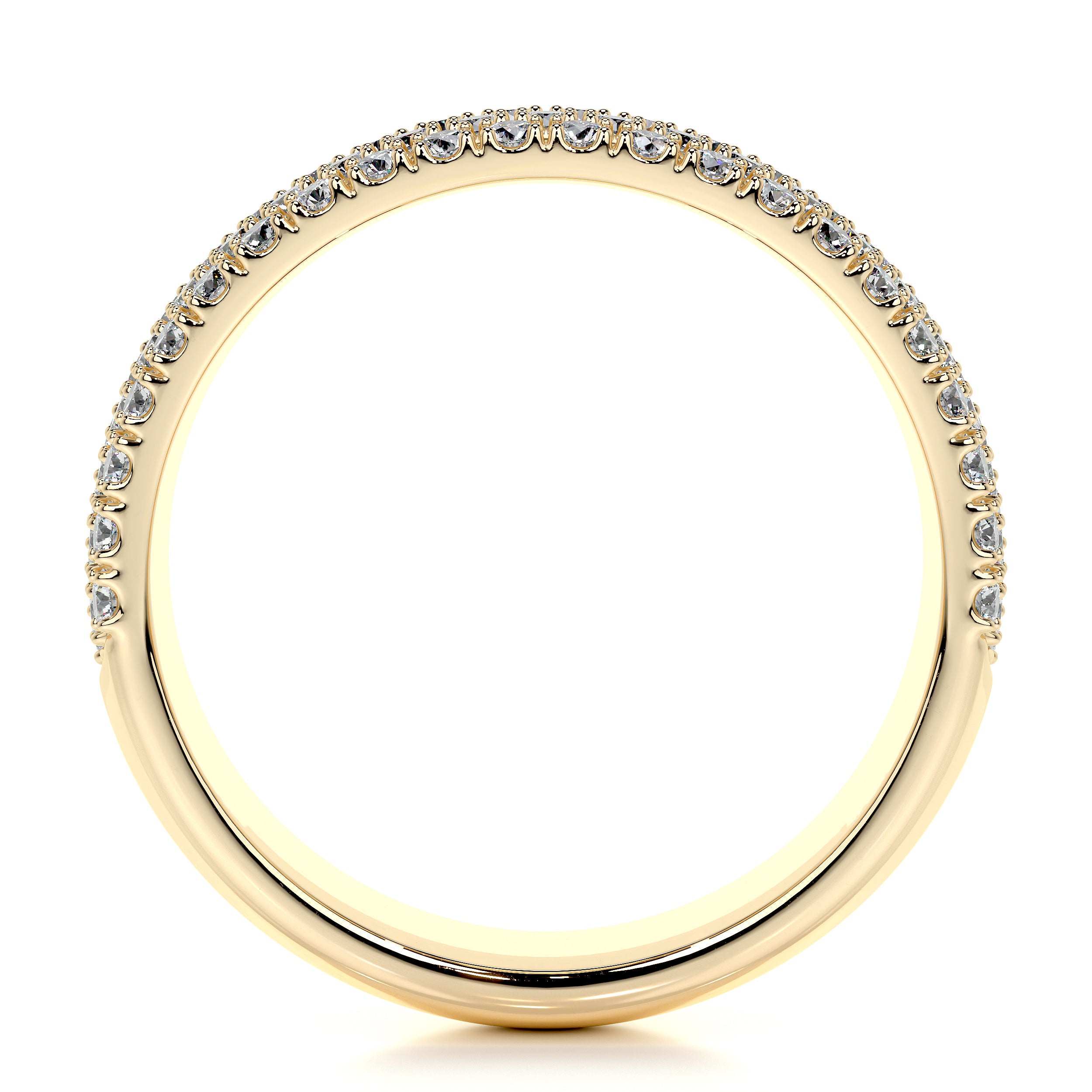 Dakota Lab Grown Diamond Wedding Ring (1.2 Carat) -18K Yellow Gold、mySite、hinf8tx79