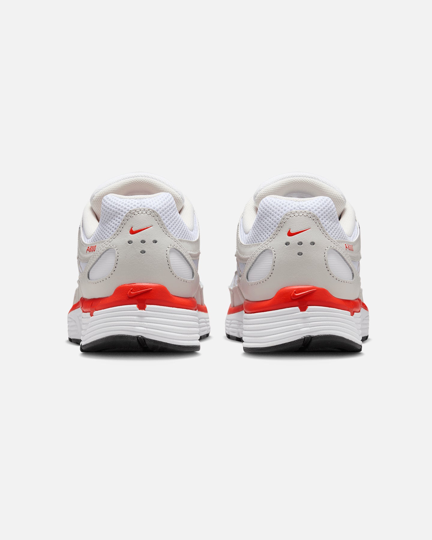 Nike Women's P-6000 White/Picante Red、mySite、zt4zffjzw