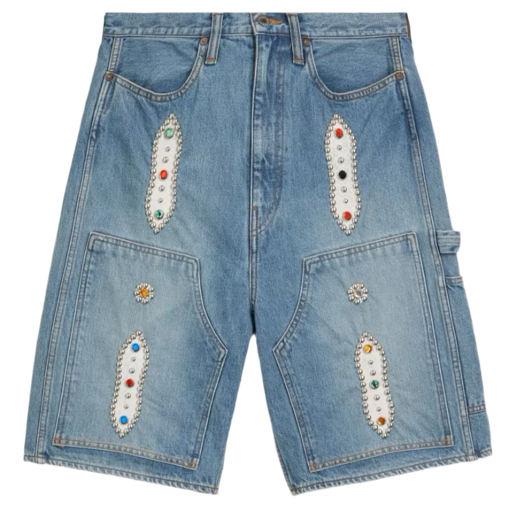 140Z DENIM SHORTS (STUDS REMAKE)、mySite、zt4zffjzw