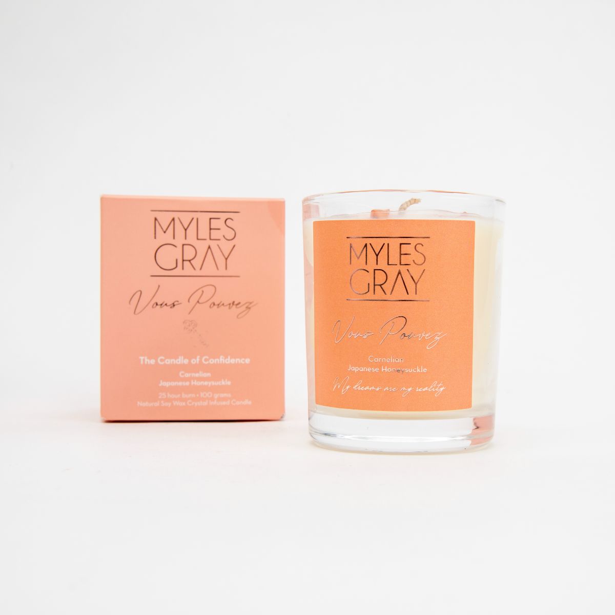 MYLES GRAY Crystal Candle、mySite、topwebapps