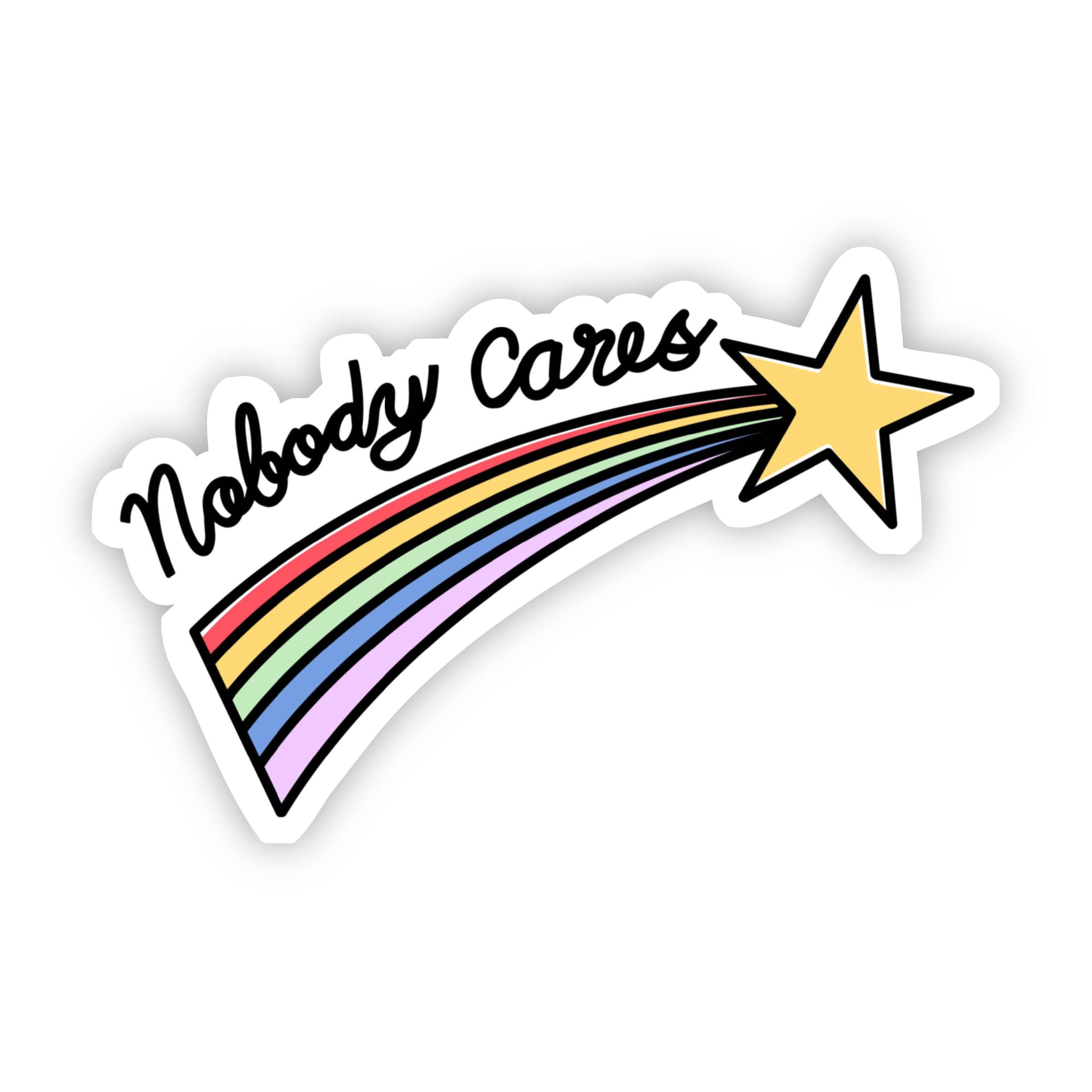  Nobody Cares Shooting Star Sticker、mySite、elrpsem3k