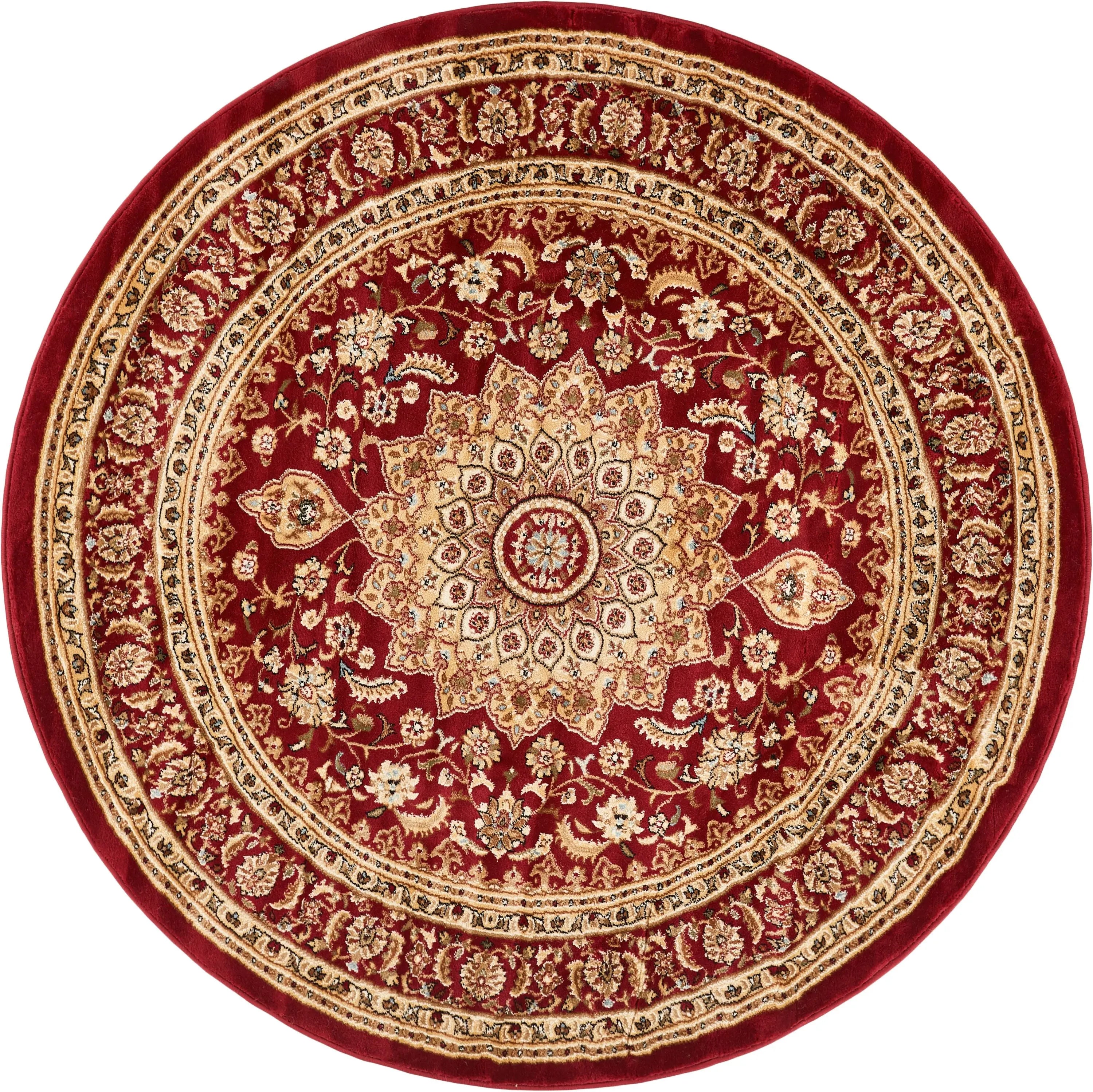 Aviva Red Traditional Rug、mySite、gigharbornorthrealestate